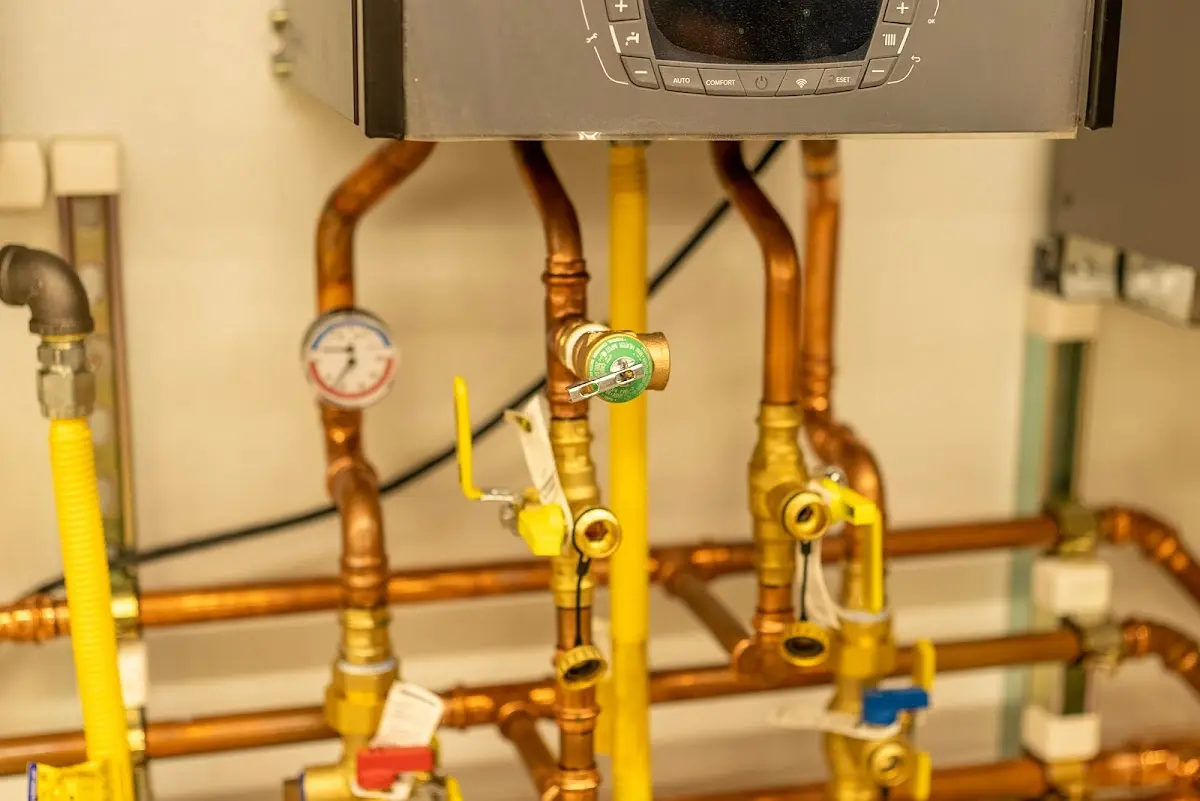 Licensed technician providing Backflow Prevention for a homeowner in Clovis